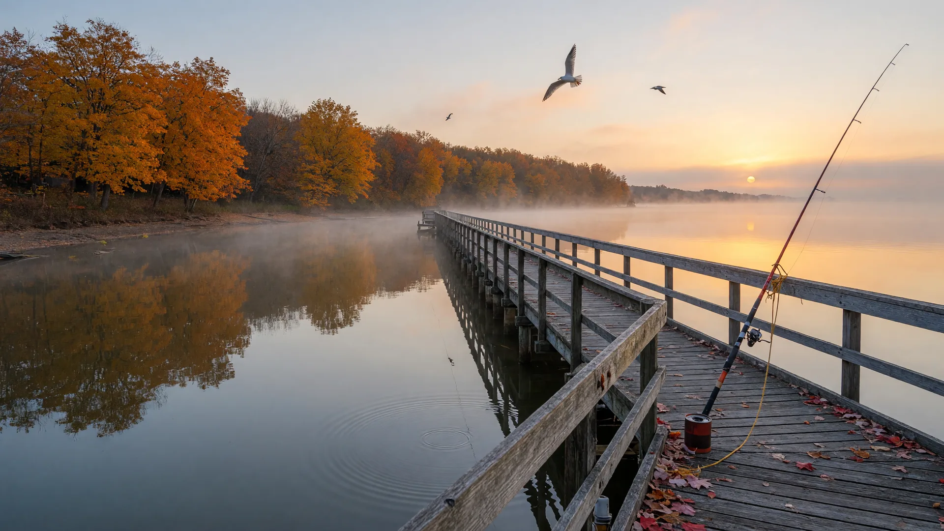 Fall Fishing in Mid-Michigan: Saginaw Bay, the Flint River, and Shore Spots Before Freeze-Up