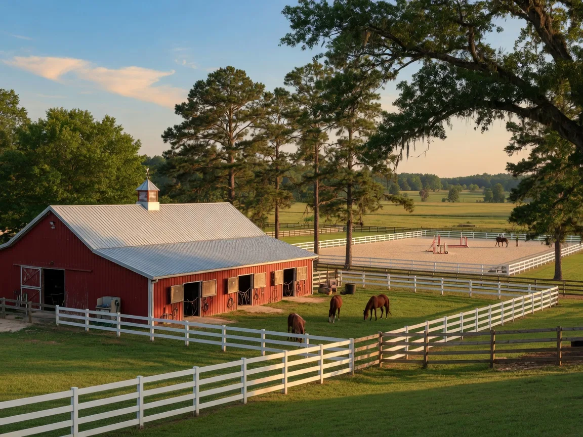 Aiken SC horse property with barn and pasture -- pricing unique properties requires local market expertise.