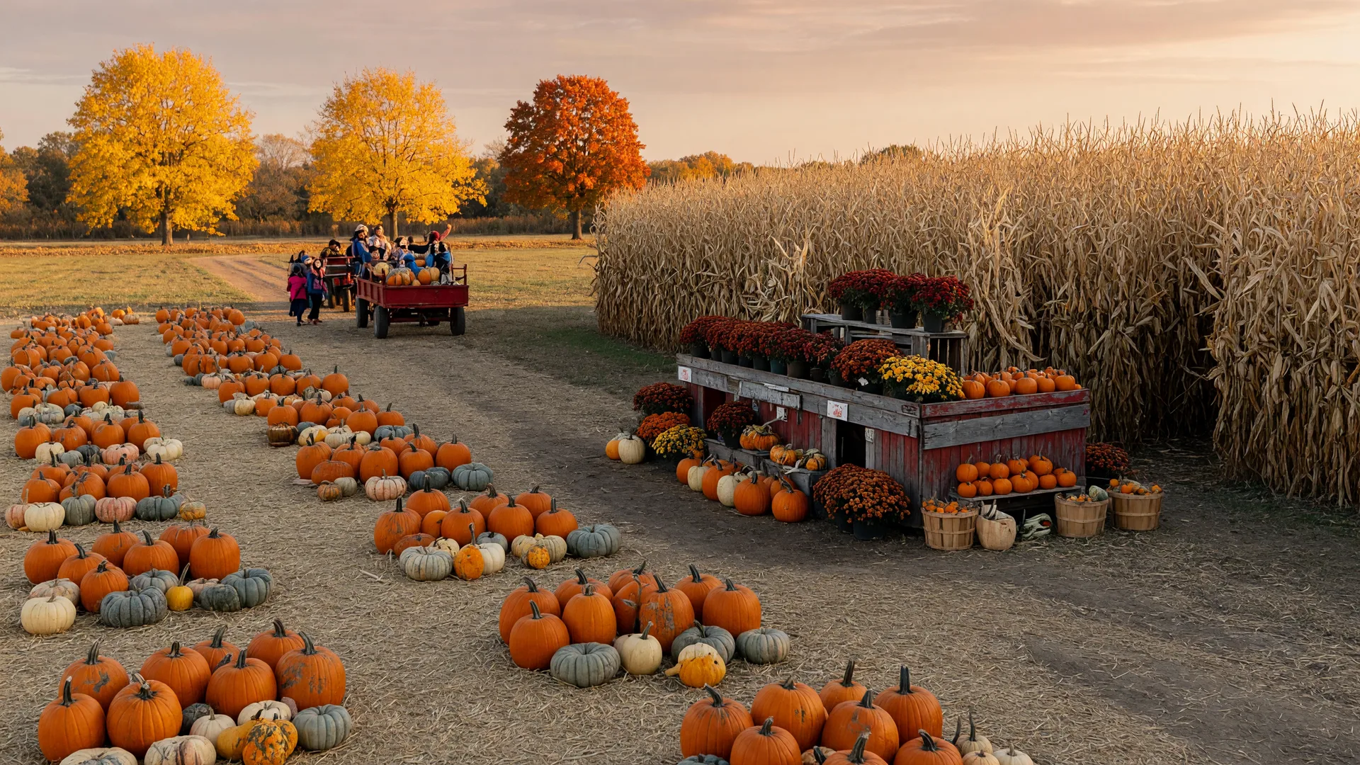 Pumpkin Patches & Corn Mazes Near Bloomfield, West Orange & Montclair
