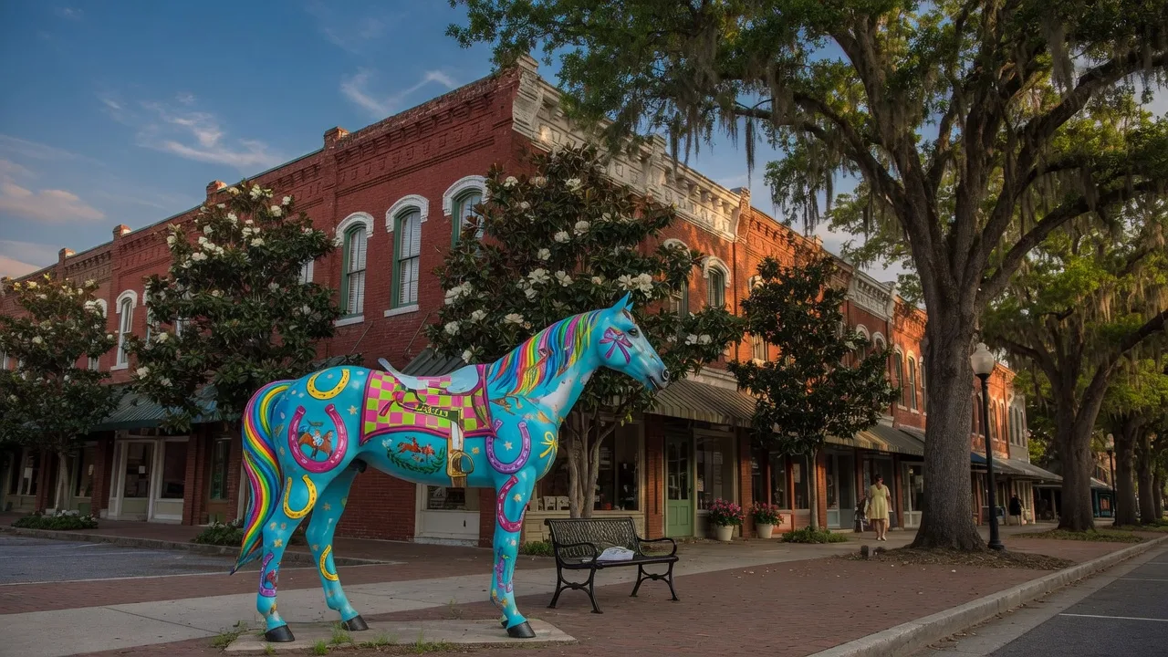 Photo: Aiken's Equestrian Art and Cultural Scene: Galleries, Photography, and the Creative Spirit of Horse Country — Aiken SC horse property