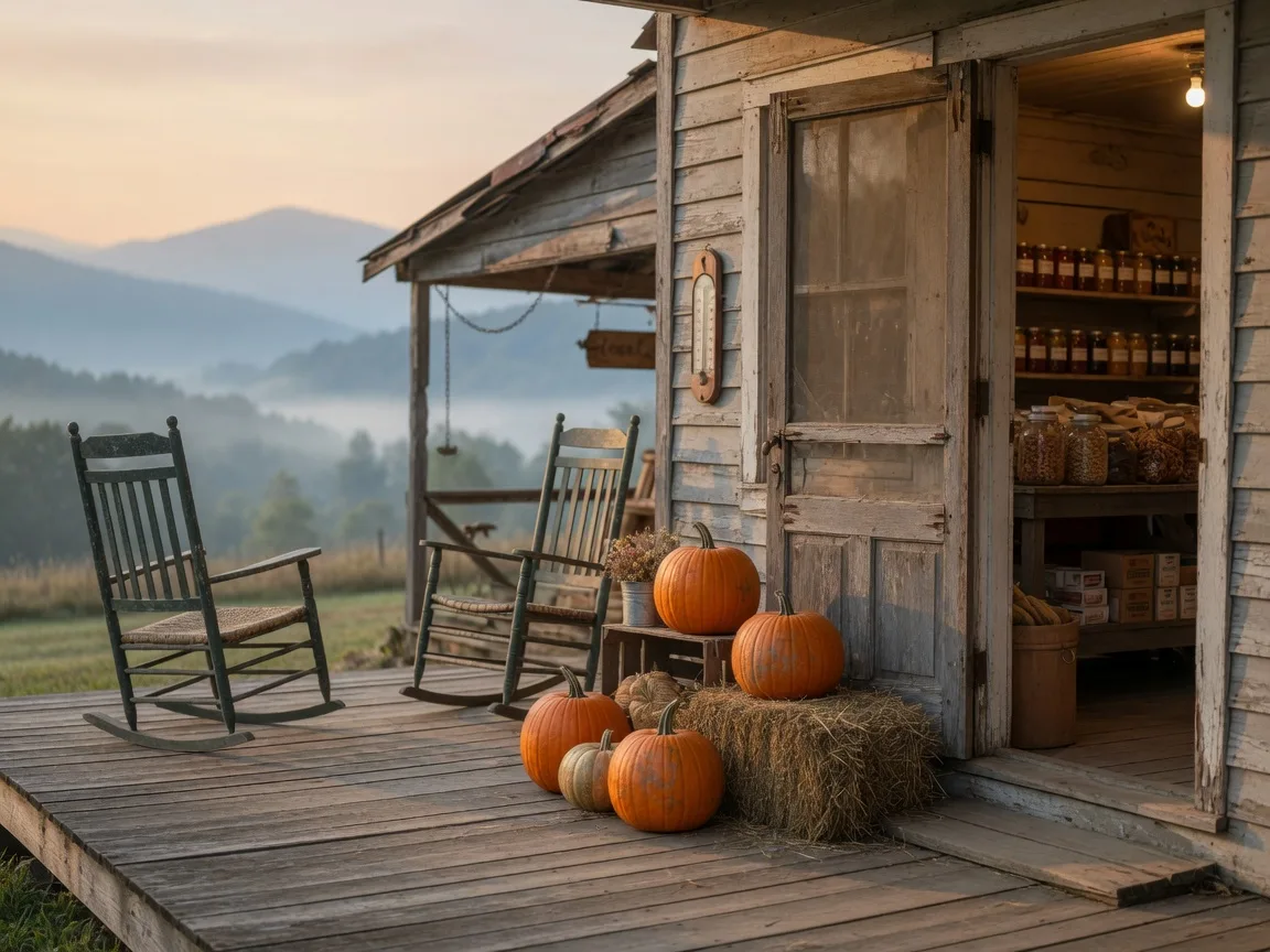 The tiny, locally owned Habersham places larger travel sites miss: a dog-friendly cafe, a needlecraft shop, a discount variety store, a roadside grill, and the bakery on the old highway.