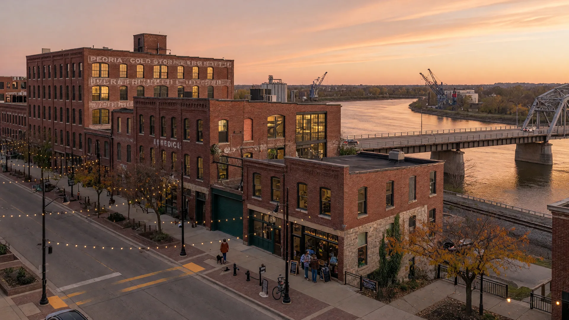 Living in Warehouse District, Illinois