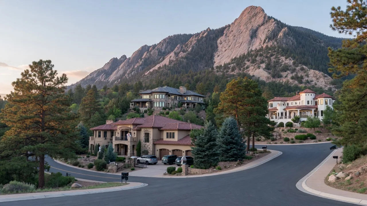 Cheyenne Mountain neighborhood in Colorado Springs