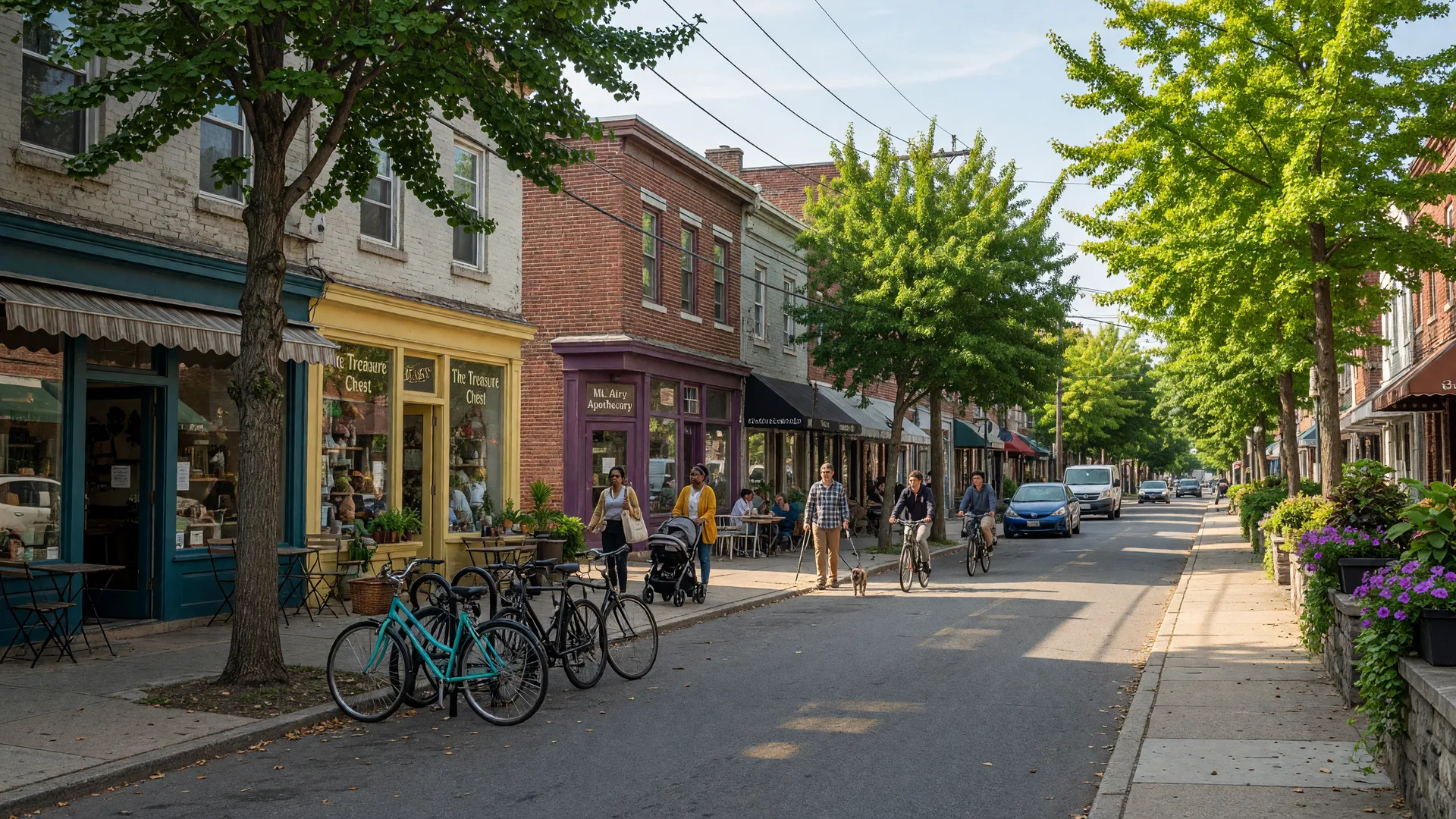 Mt. Airy Walkability, Safety, and Daily Life