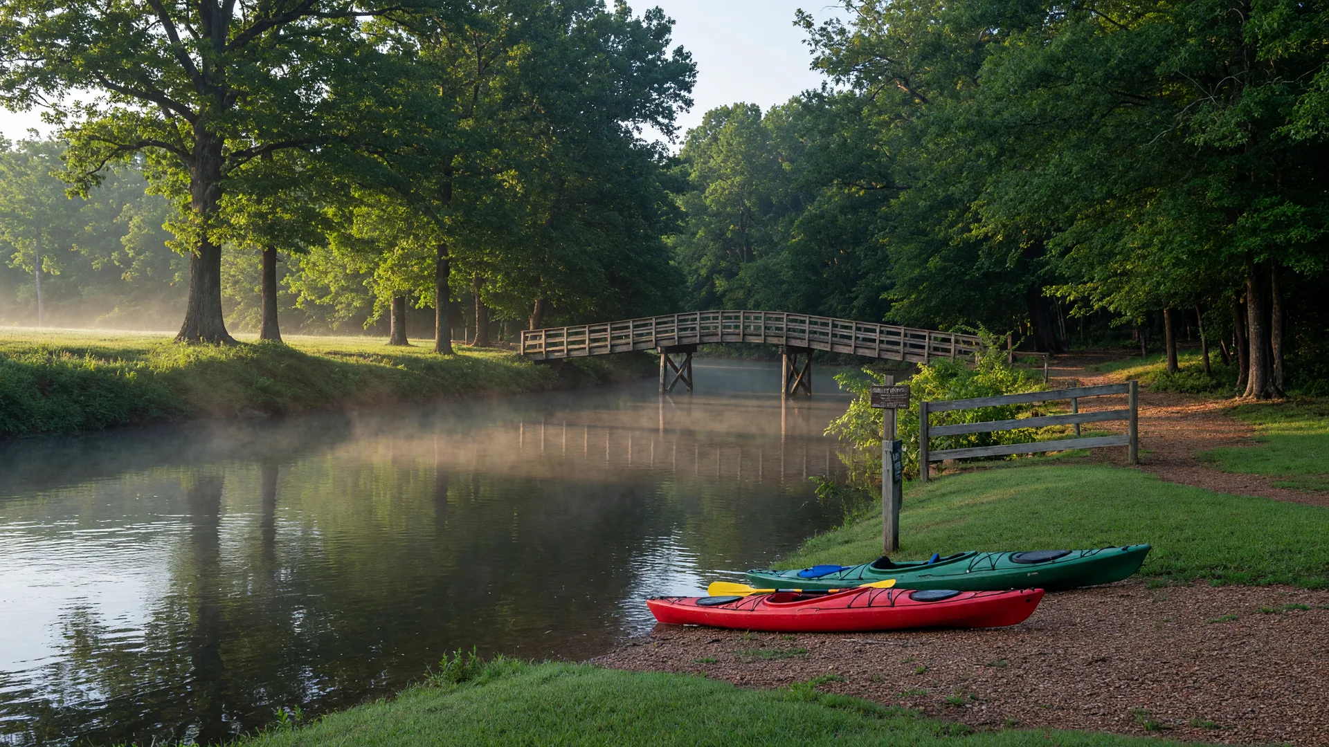 Kayaking & Fishing the Neuse River Near Clayton, NC
