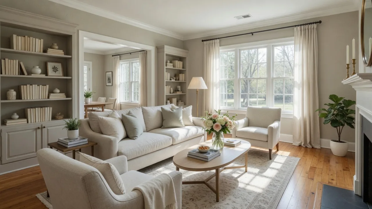 Staged Aiken SC home interior — how preparation helps sellers attract buyers and sell faster.