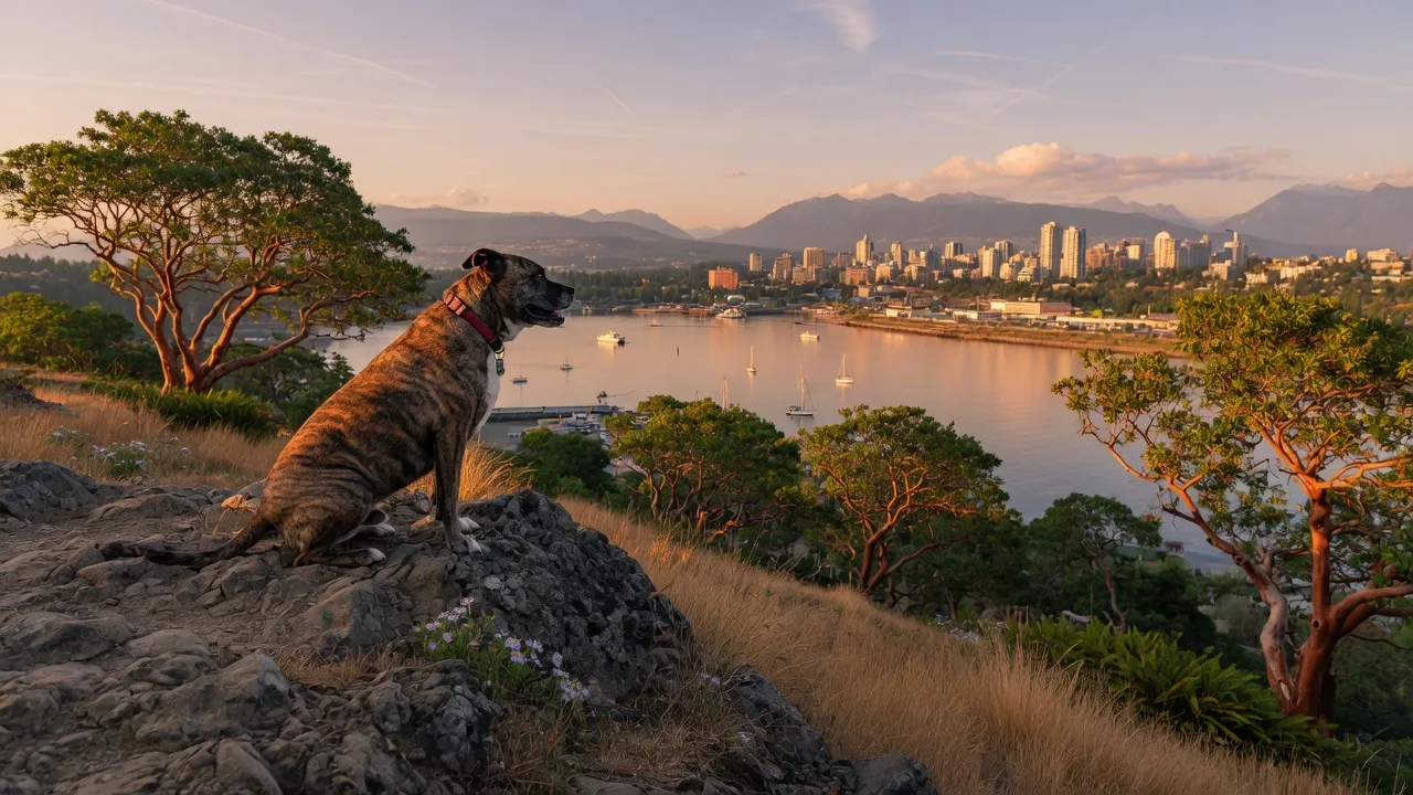 Can I Take My Dog to Mill Hill Regional Park in Langford?