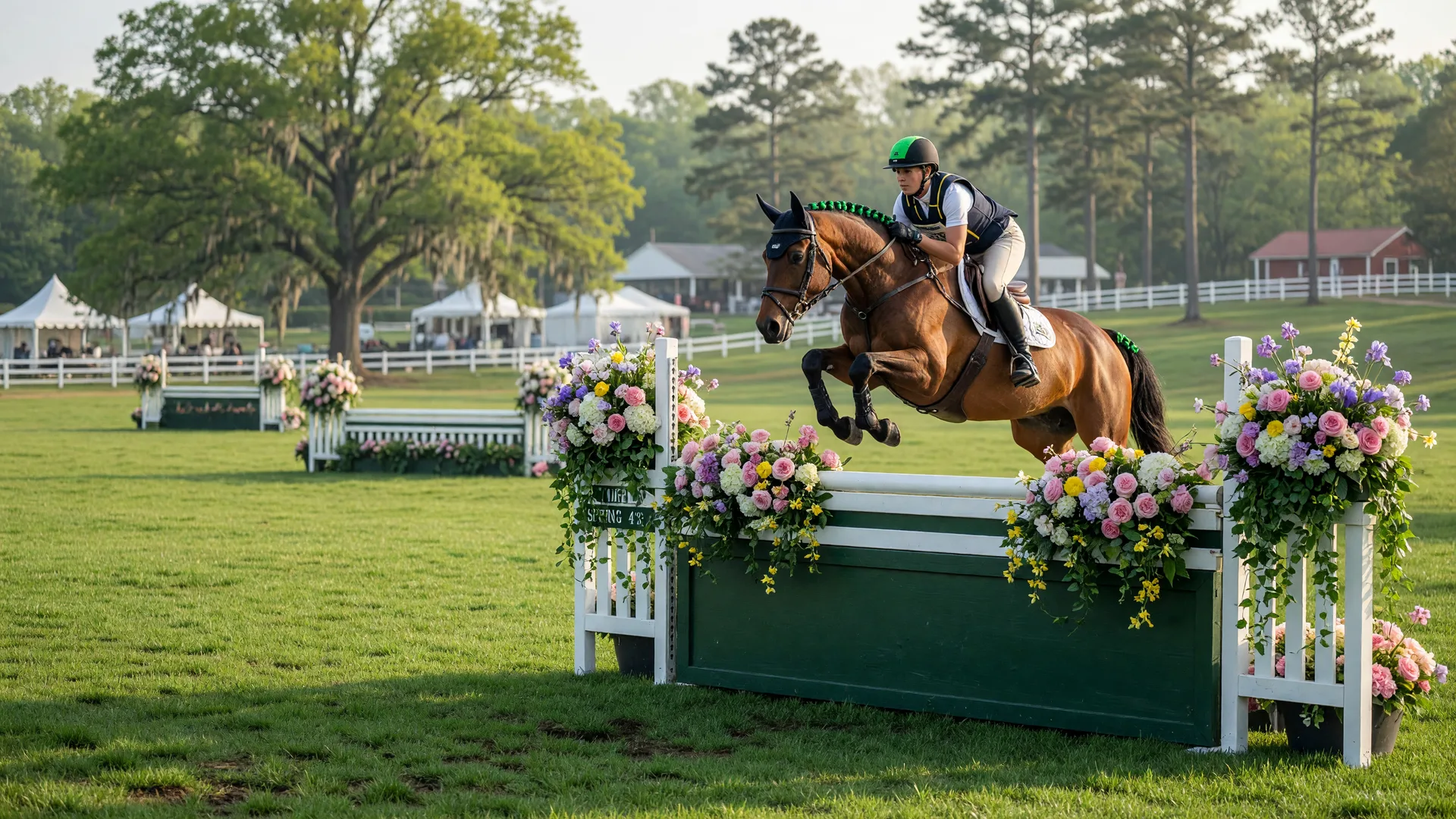 Photo: Aiken's Eventing and Cross-Country Scene: Venues, Competition, and Training in Horse Country — Aiken SC horse property