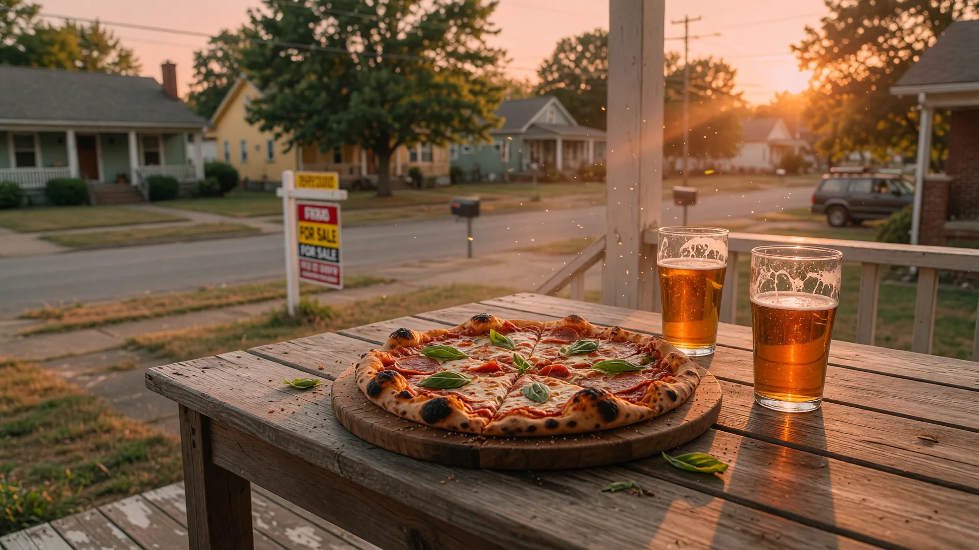 International Beer and Pizza Day Meets the Housing Market