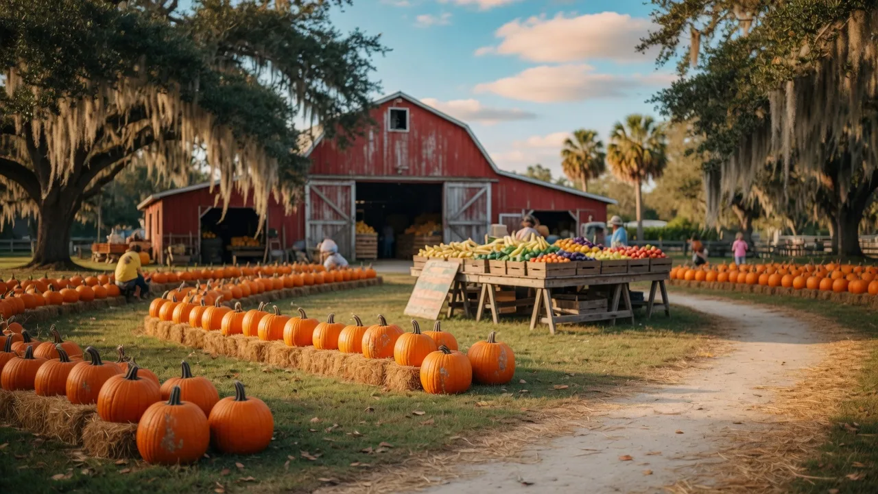 Pumpkin Season on the Gulf Coast: My Fall Farm-Day Plan, from Fruitville Grove to Hunsader Farms