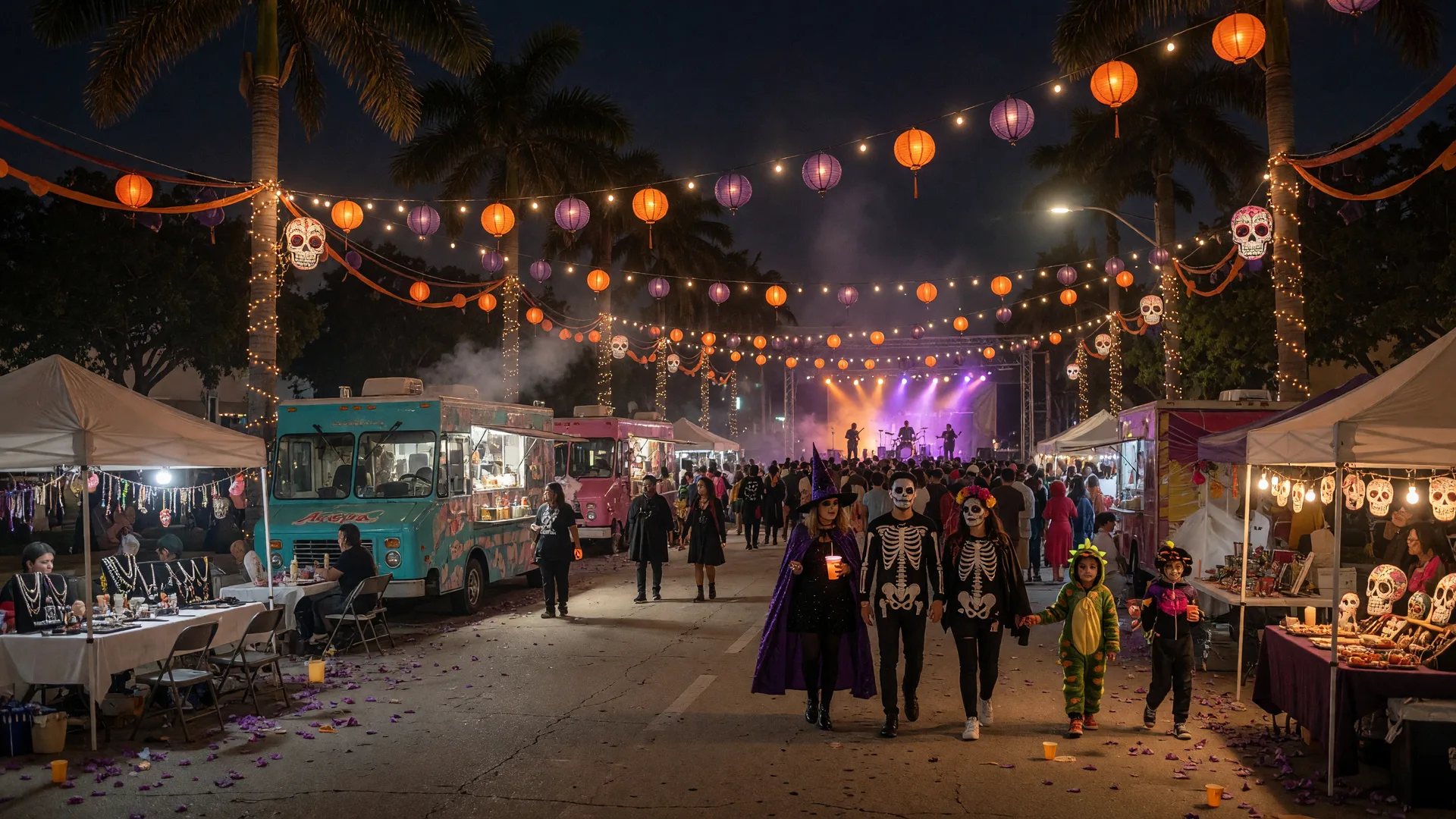 Header image for "Hollyweird Halloween Turns Downtown Hollywood Into a Costume Block Party"