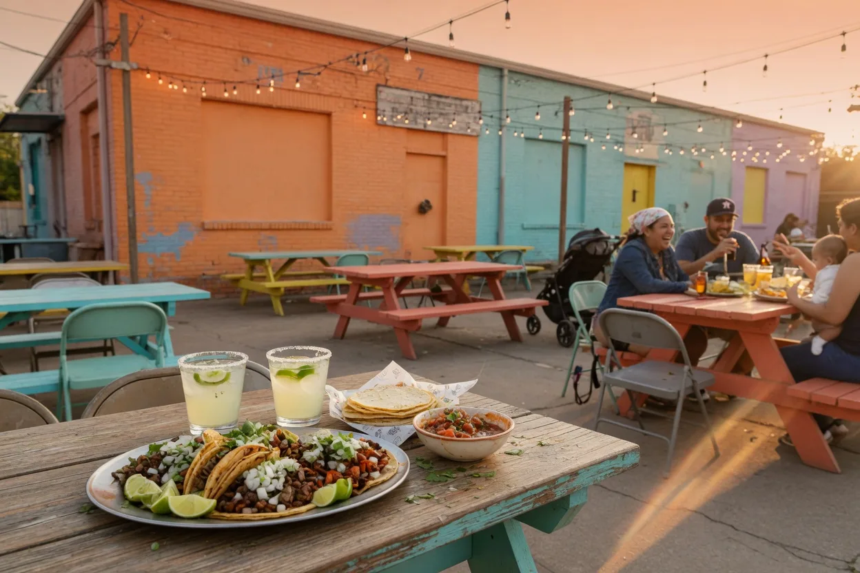 Dining in East Dallas, Texas