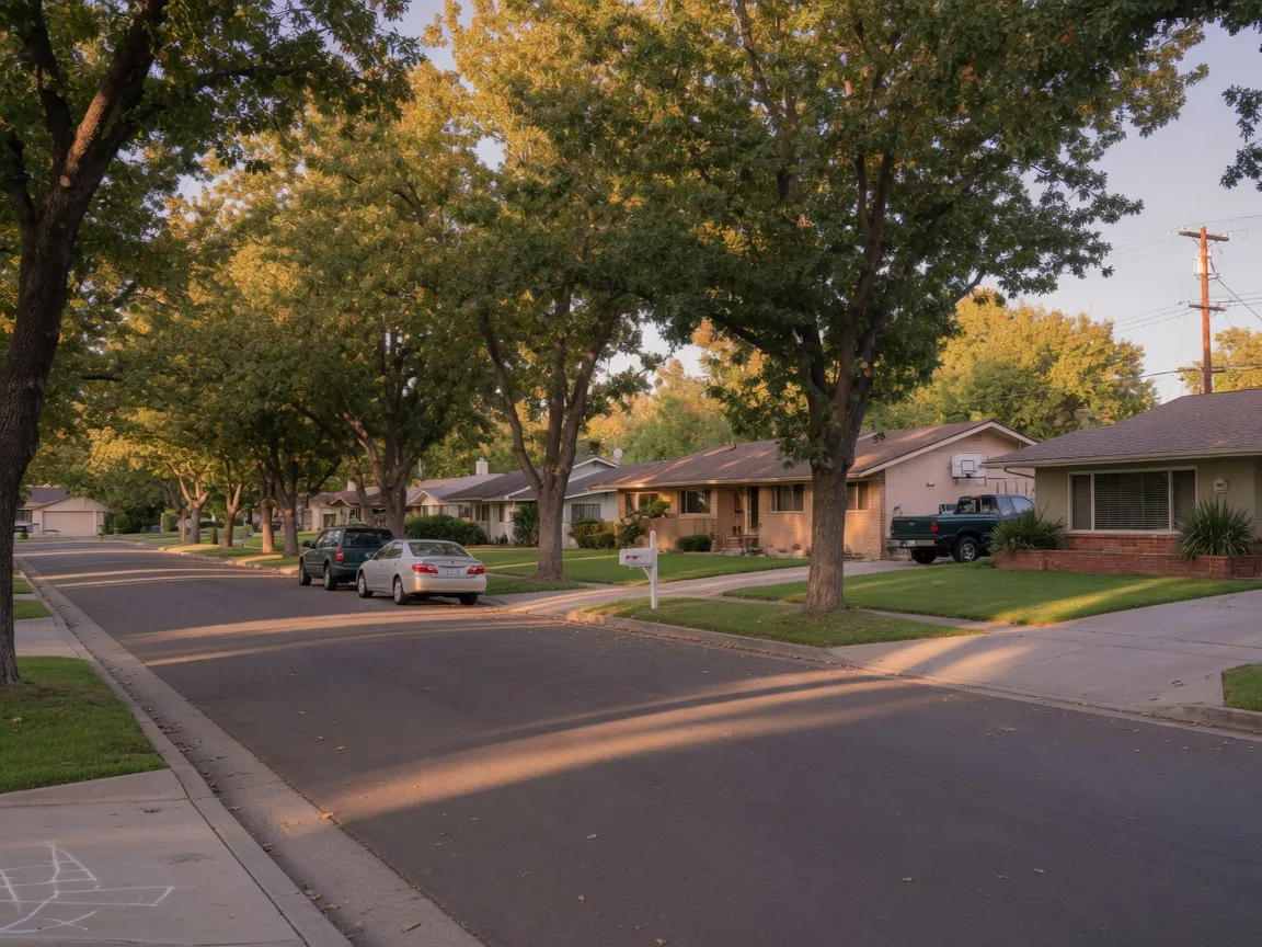 Scenes from Northwest Fresno, California