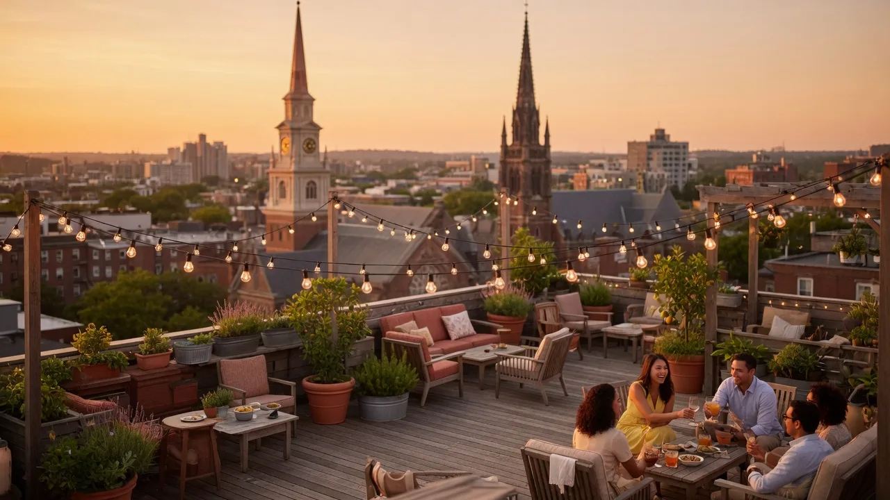 Al Fresco Dining in New Haven — Rooftop Bars, Patios & Beer Gardens This Summer