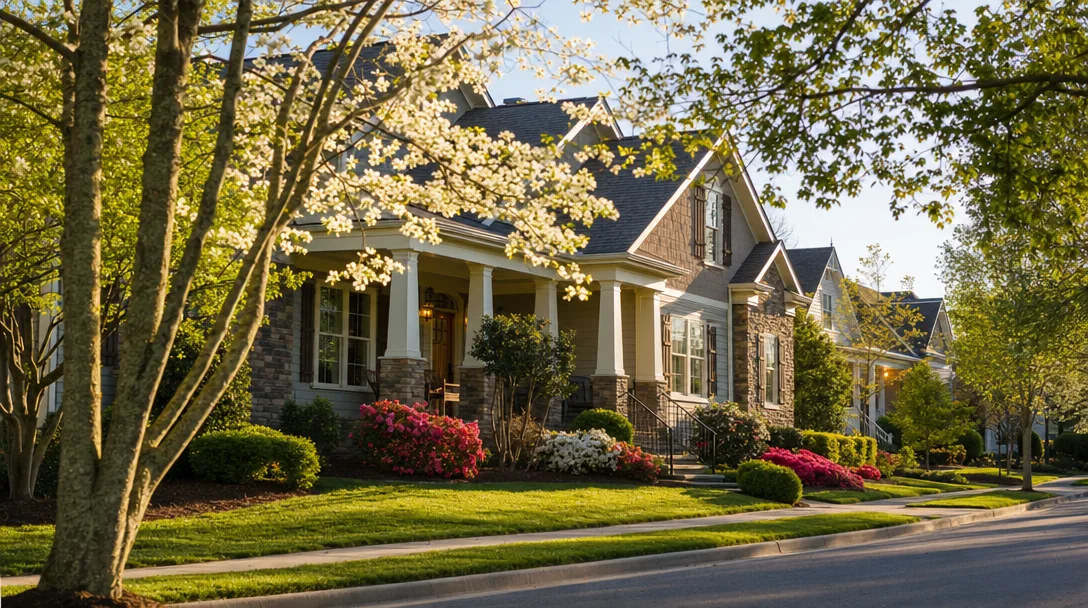 Welcoming craftsman-style home in a tree-lined neighborhood, perfect for first-time home buyers in Apalachee Farms Dacula Georgia