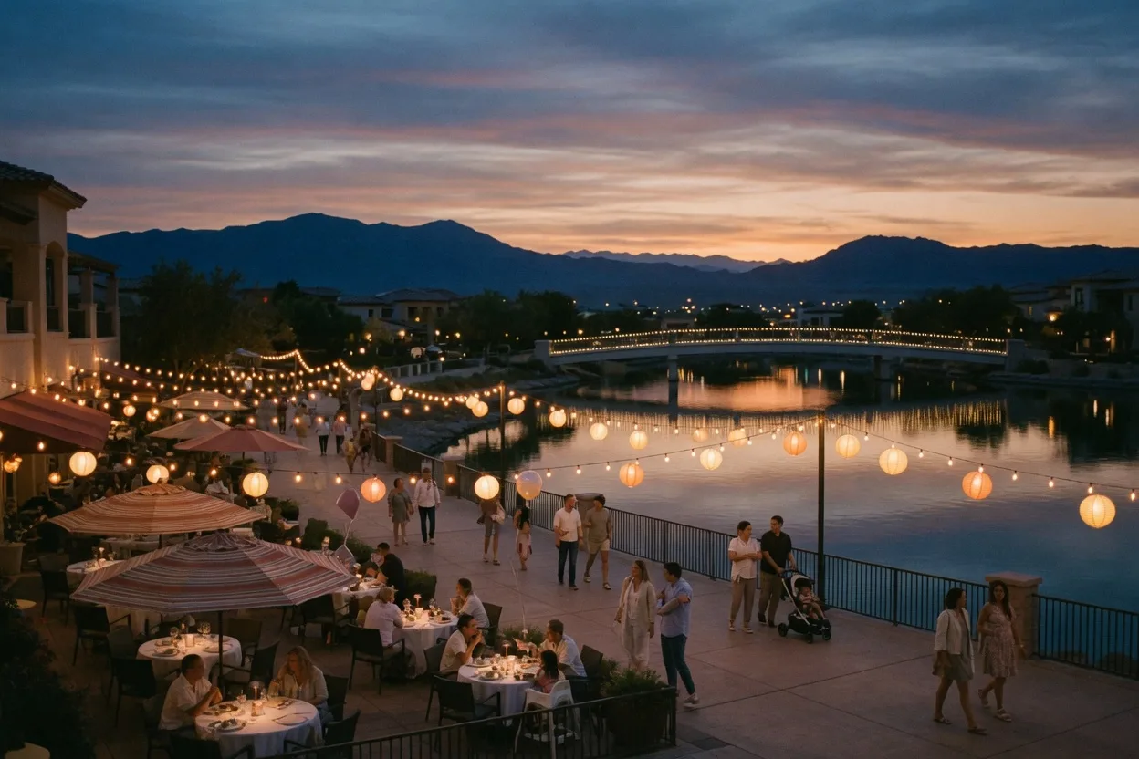 Lake Las Vegas's Everyday Rhythm: Waterfront Evenings, Lakeside Mornings, and Resort Living