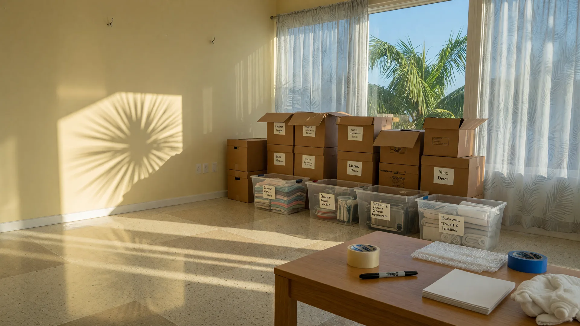 A Room-by-Room Downsizing Checklist for Palm Beach County