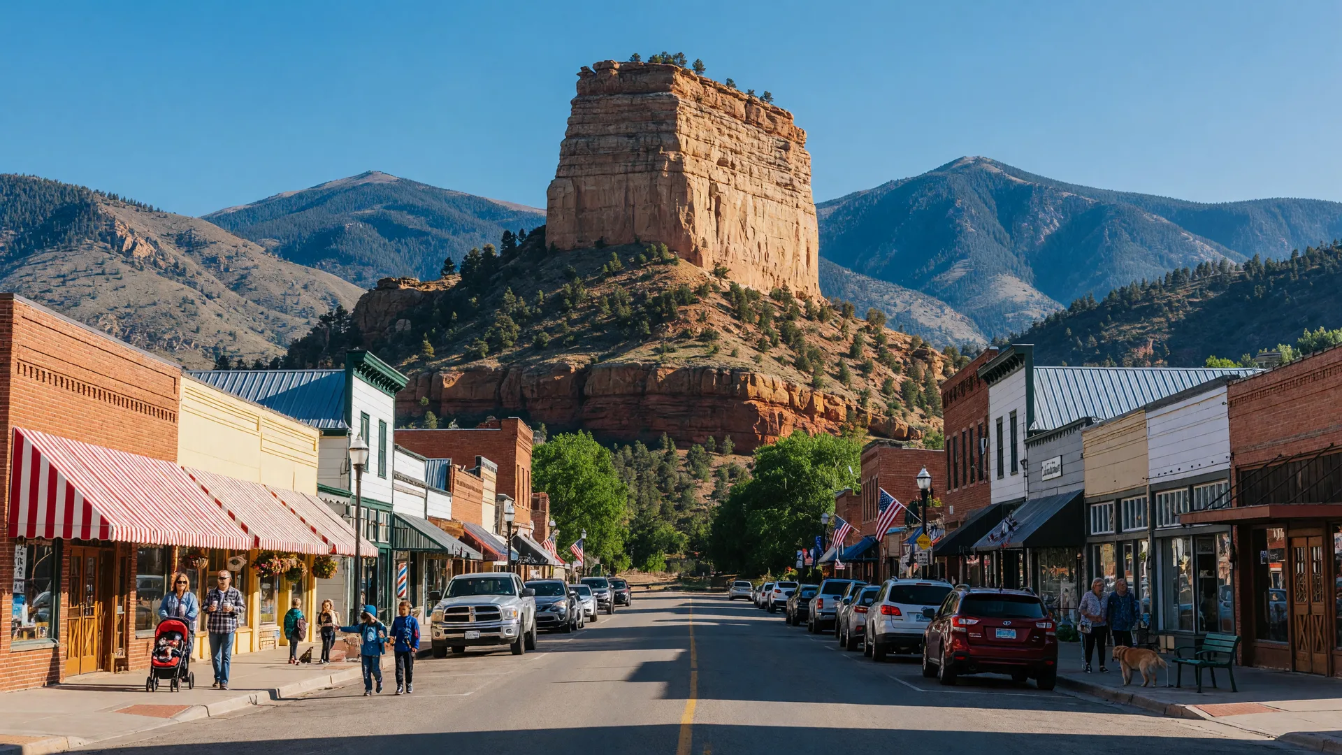 Monument neighborhood in Colorado Springs