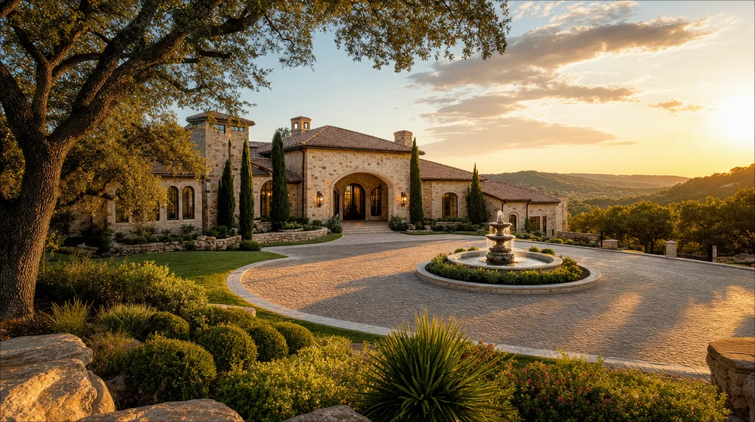 Luxury Hill Country estate home in Boerne Texas