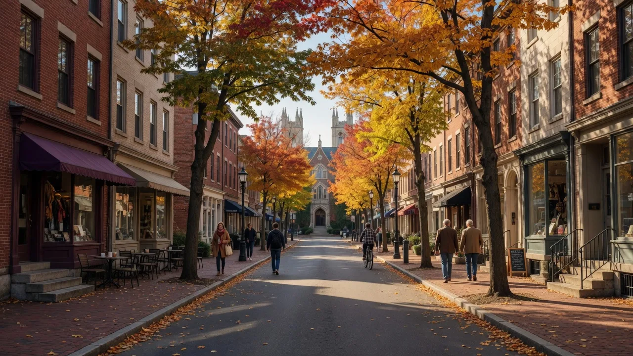 Nassau Street in Princeton, New Jersey