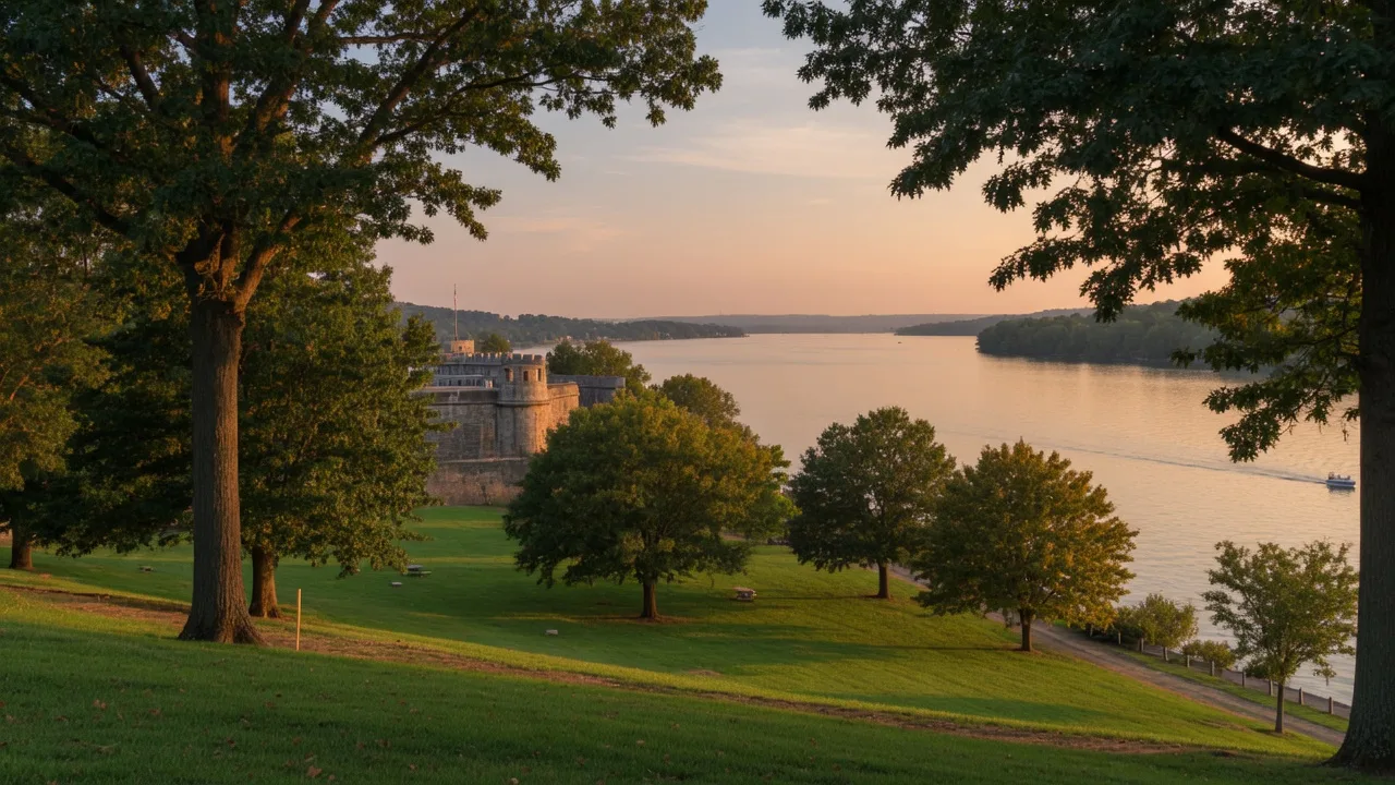 Potomac River at Fort Washington Park, Maryland