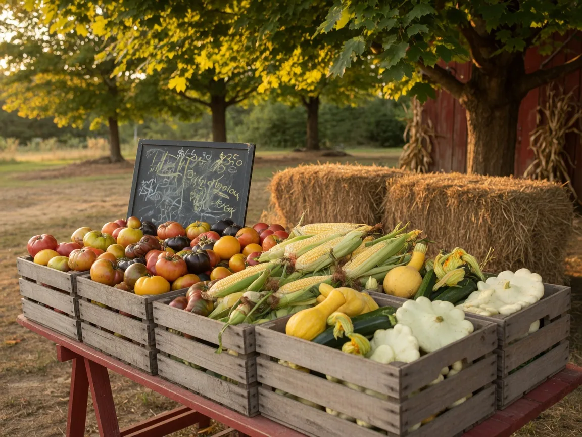 Farm Stands and Roadside Markets in Mid-Michigan: Your Late Summer Harvest Guide