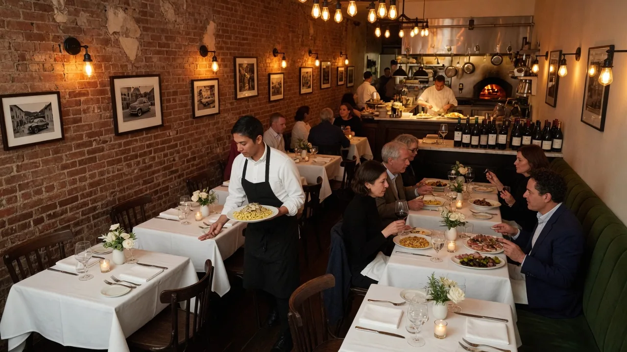 Le Virtu restaurant on East Passyunk Avenue Philadelphia