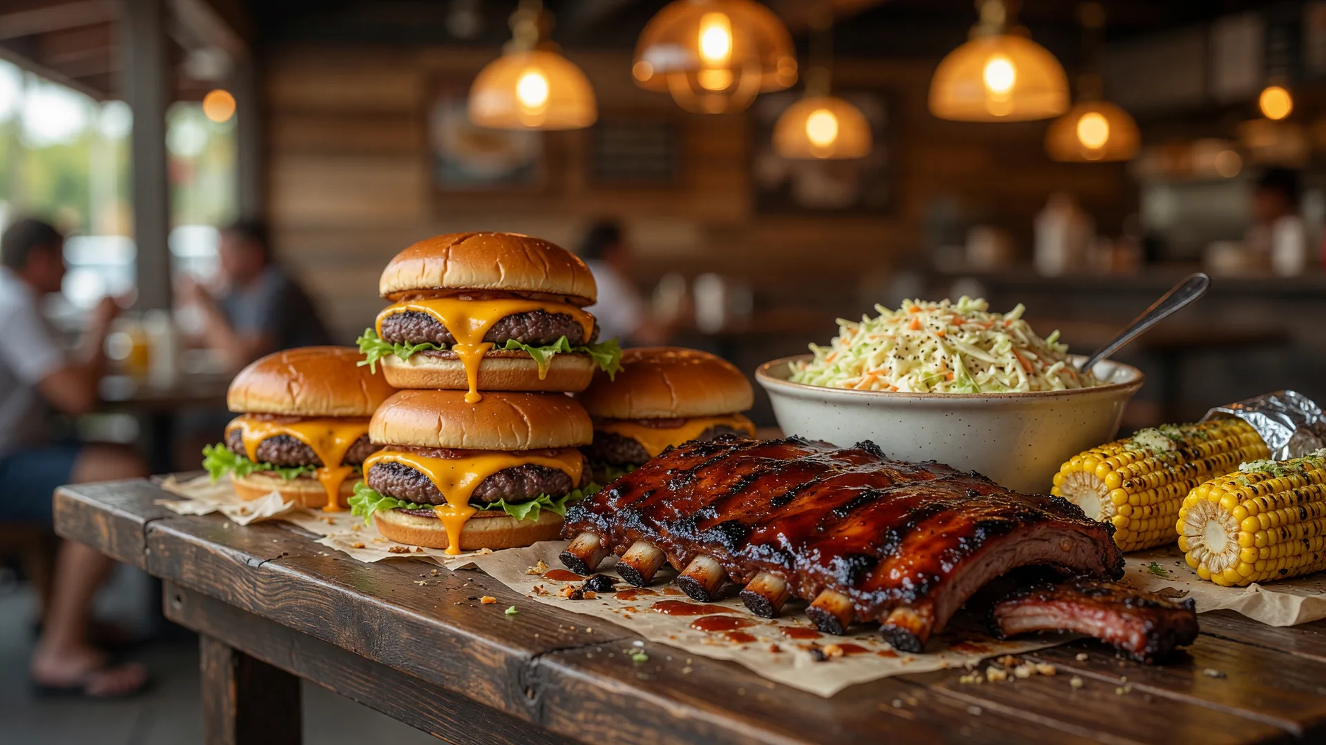 Header image for "Family Burgers and BBQ in South Florida: Relaxed Tables and Real Food"