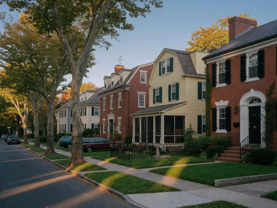 Colonial single-family homes in Havertown
