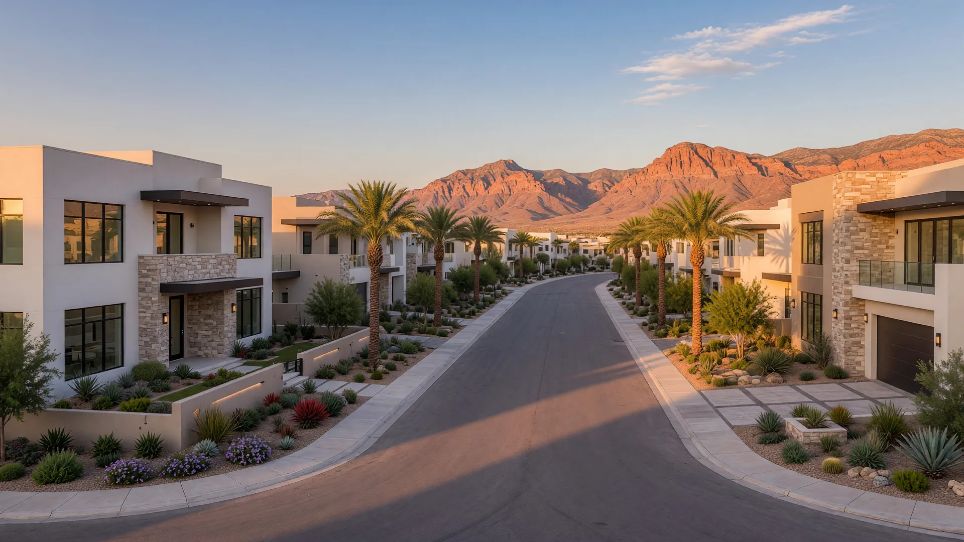 Sarasota at The Paseos: Modern Two-Story Homes in Summerlin West Las Vegas 89138