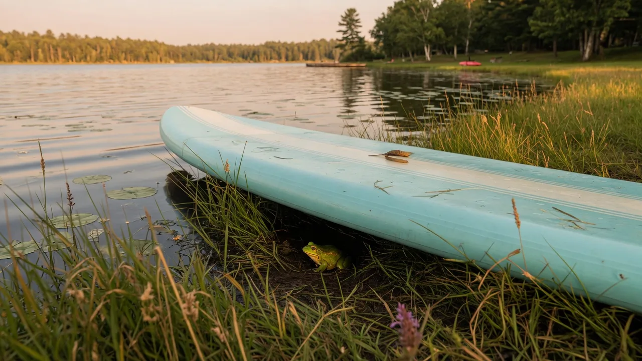 What's Hiding Under the Paddle Board? The Late-Summer Life of Frogs