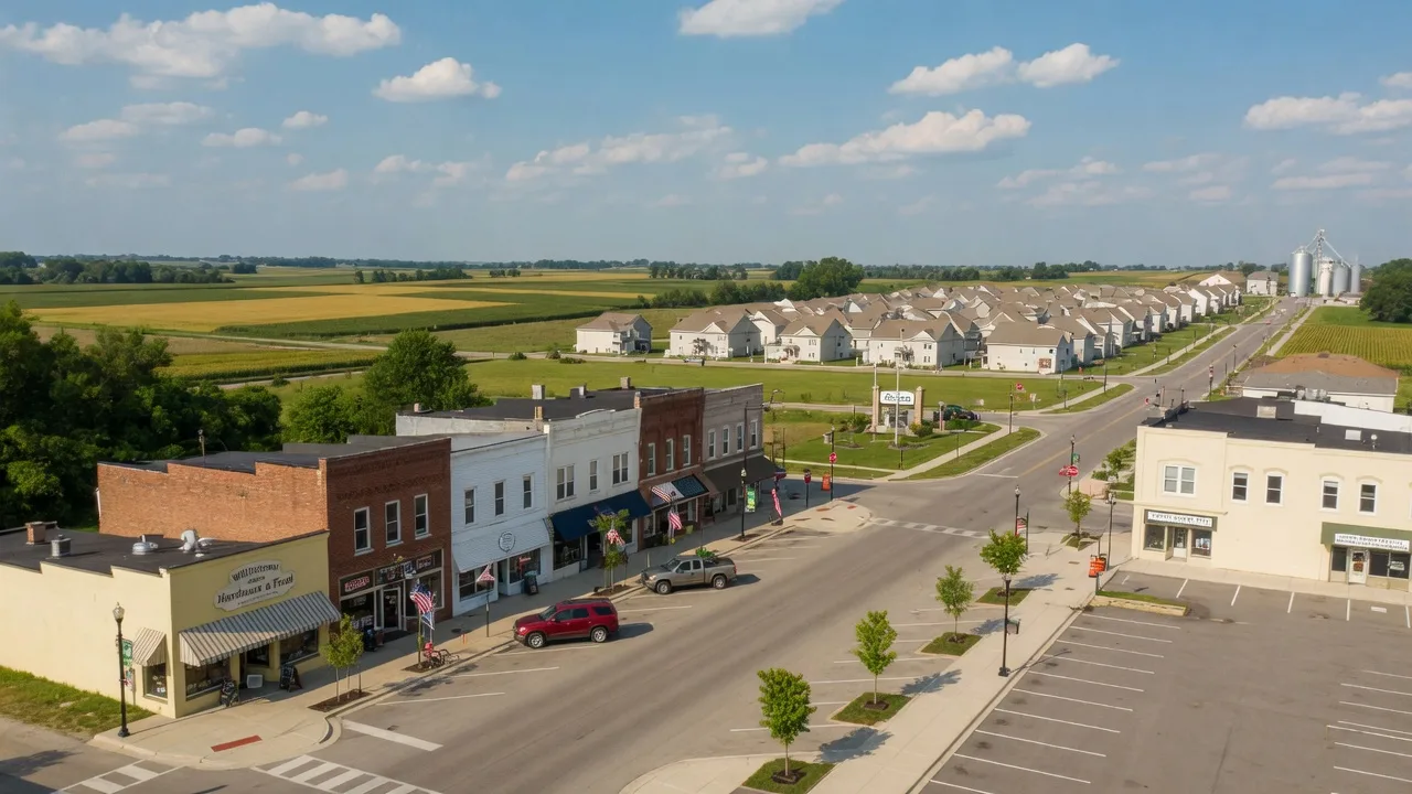 Whitestown's small-town character with the Boone County landscape and growing community atmosphere