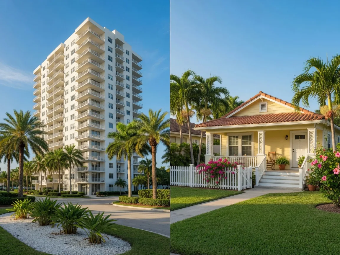Is It Better to Buy a House or Condo in South Florida?