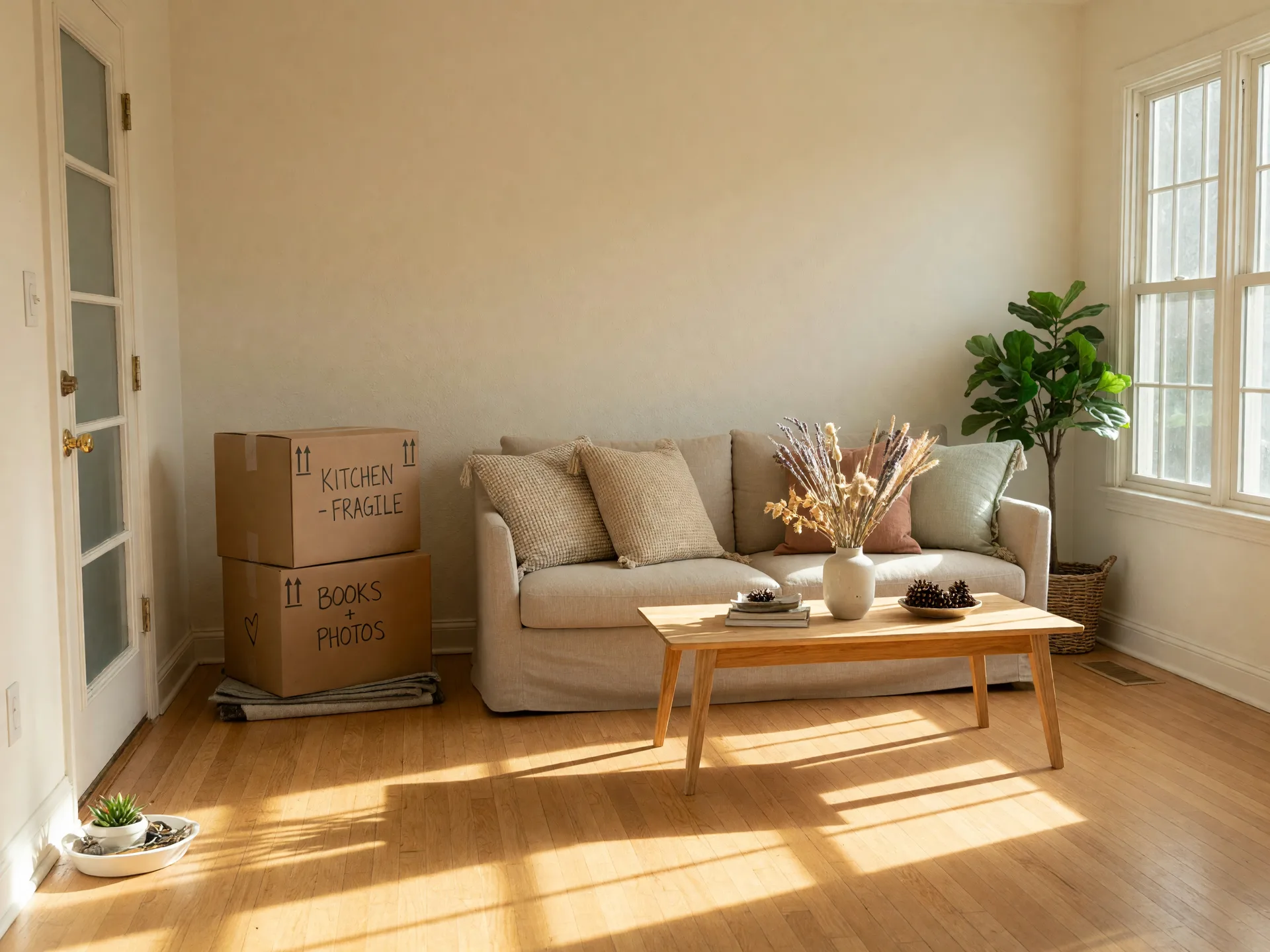 A Downsizing Guide for Homeowners guide cover