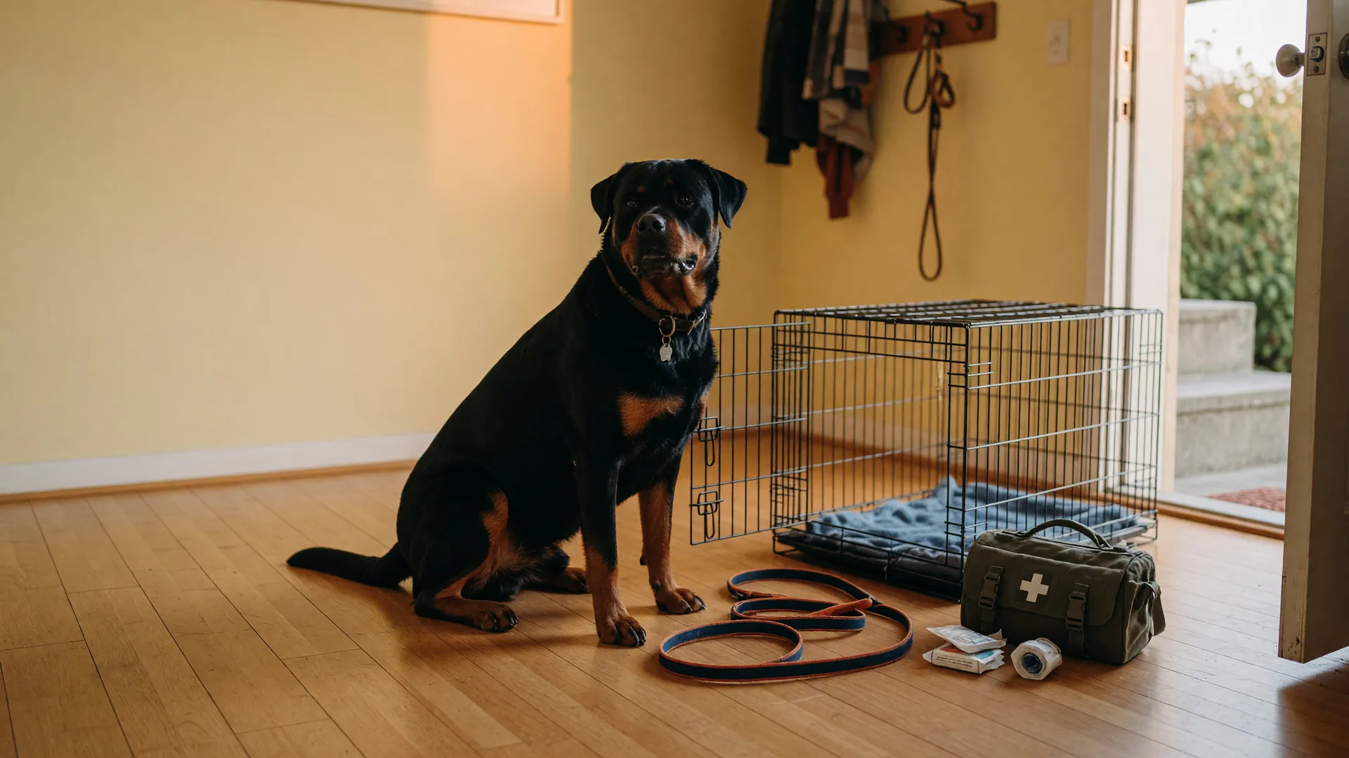 What to Do with Your Dog in an Emergency