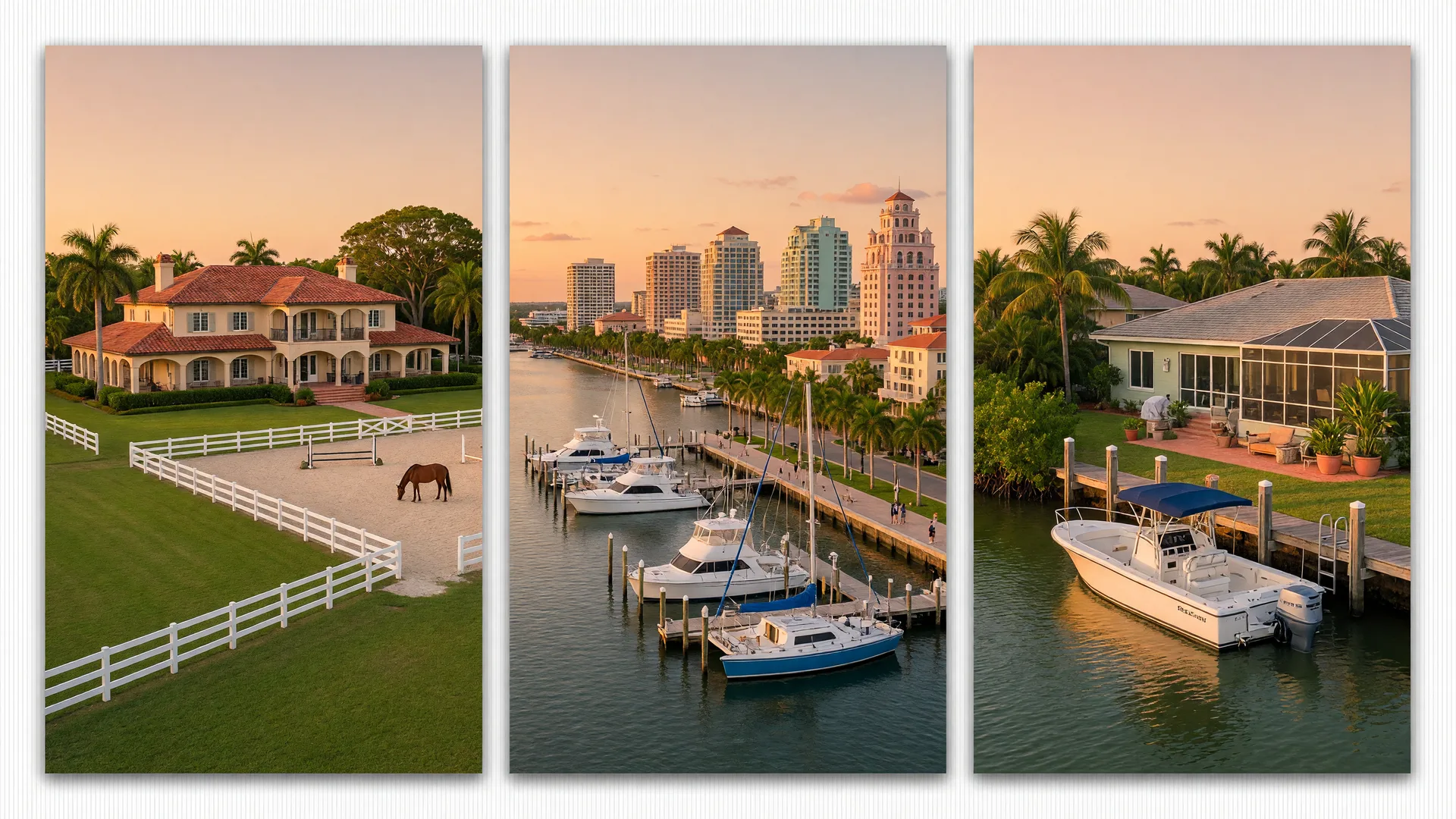 Wellington vs West Palm Beach vs Lake Clarke Shores: A Community Comparison
