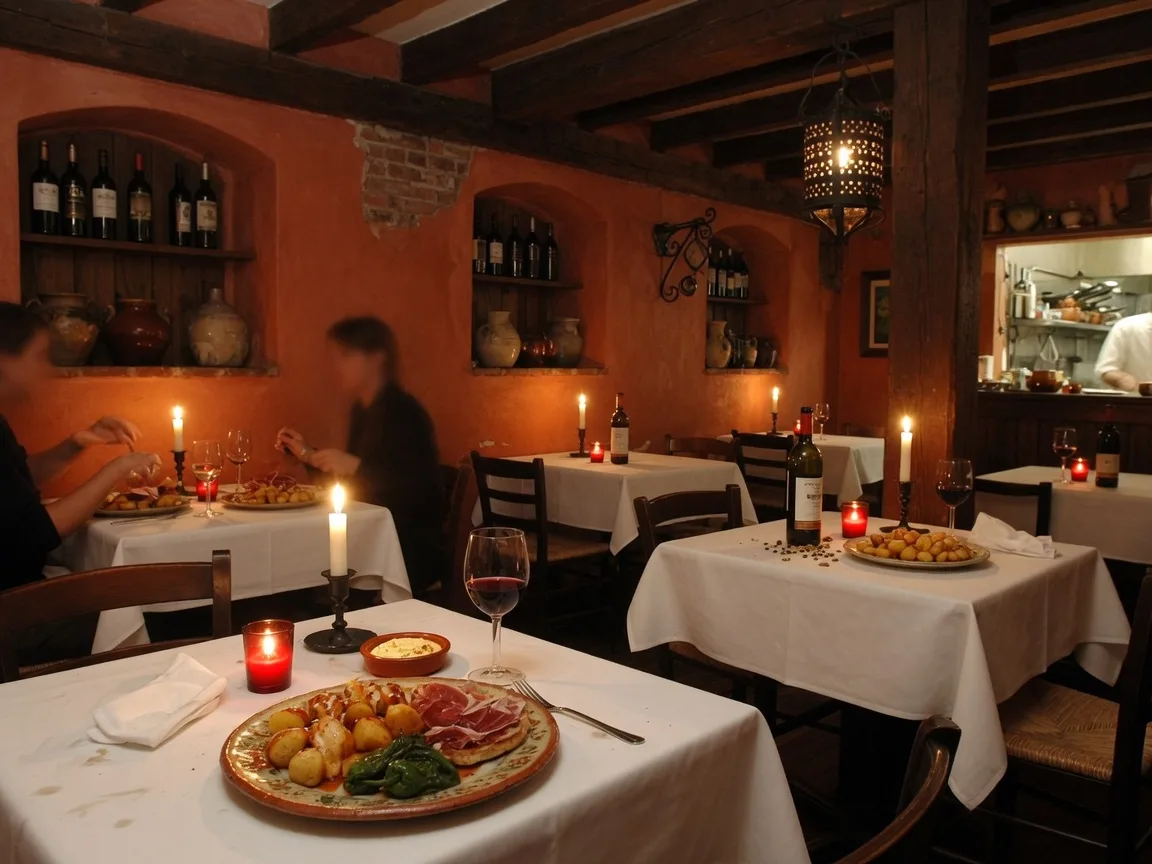 Amada Spanish tapas restaurant interior in Old City Philadelphia
