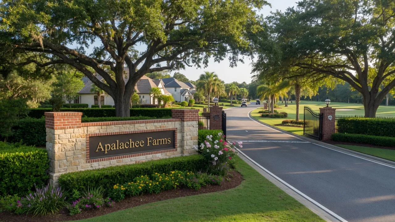 Apalachee Farms golf course community in Dacula Georgia
