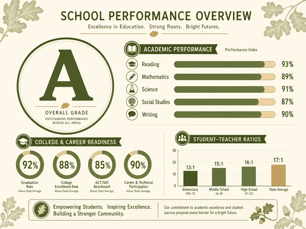 Boerne ISD performance metrics and school ratings for military families
