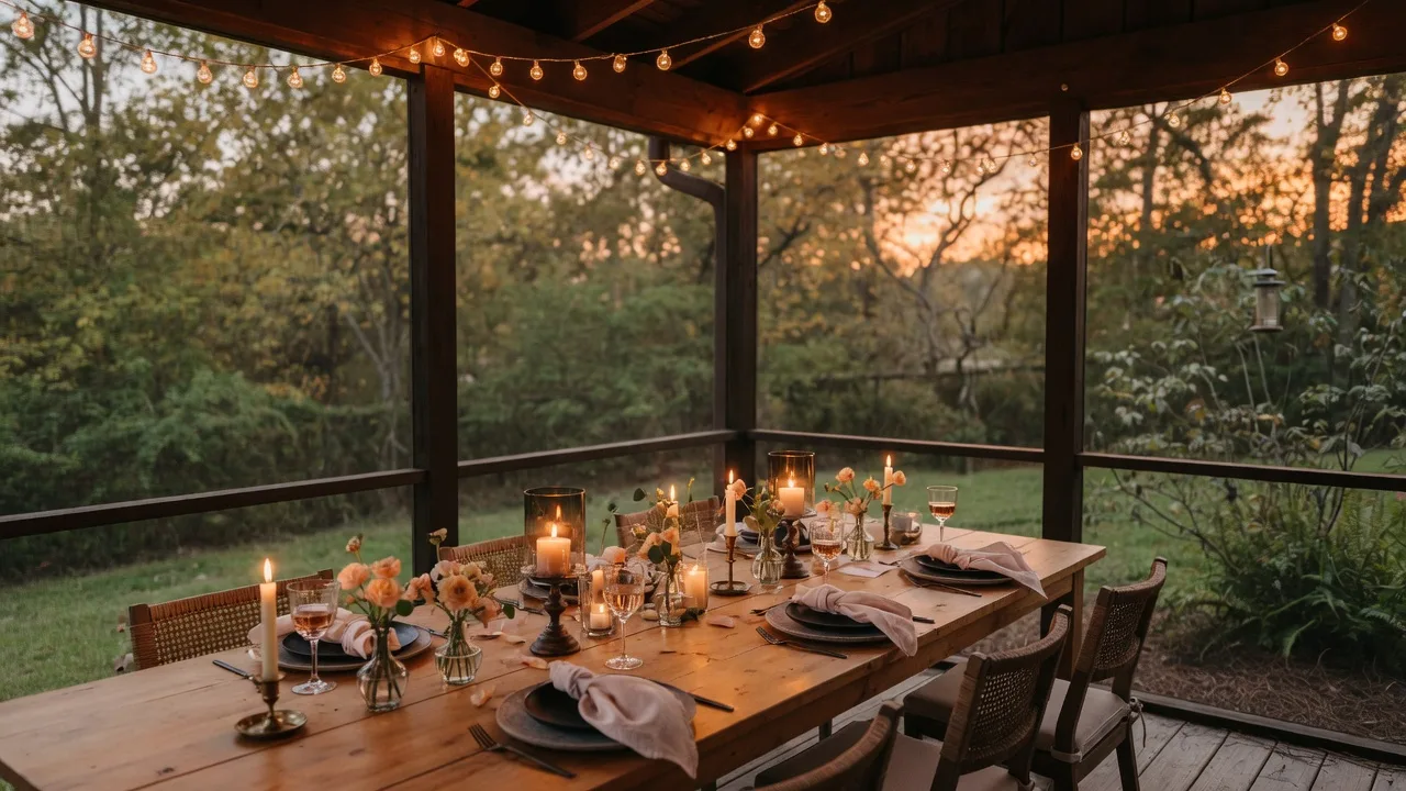 Late Summer Entertaining at 297 Bonaventure Dr: Hosting on Your Screened-In Porch and Chef's Kitchen