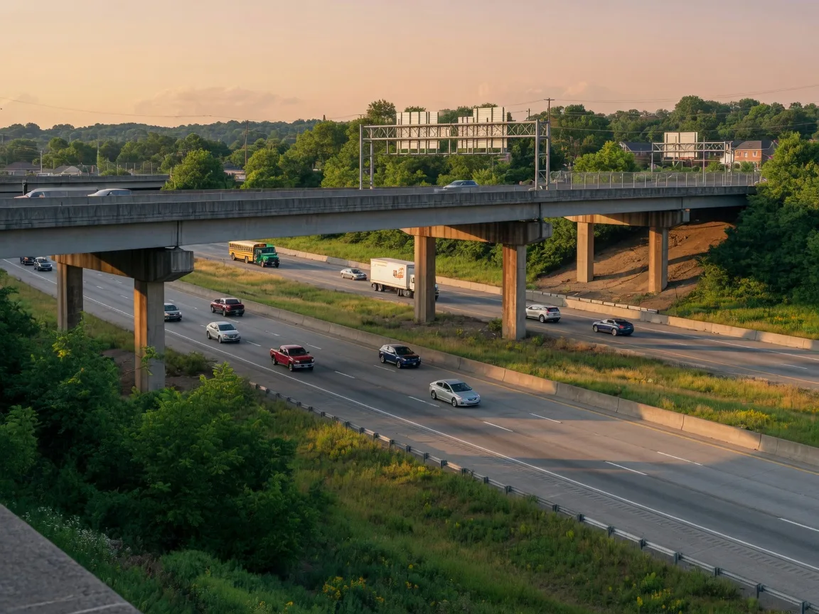 Major highways near Swarthmore
