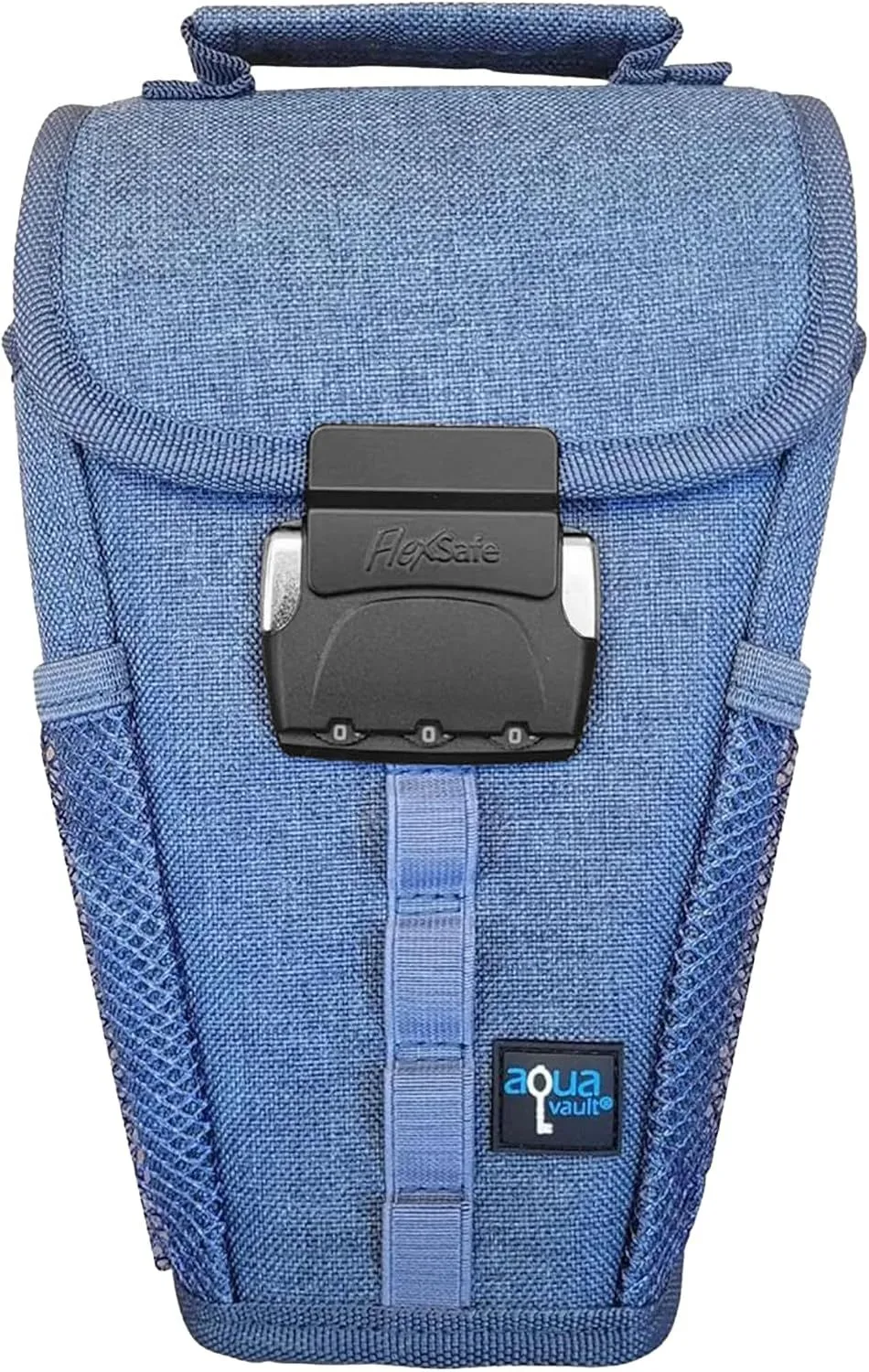 Caja de seguridad portátil antirrobo y resistente a cortes para playa y piscina, una caja de seguridad flexible con solapa de bloqueo, fotografía de producto