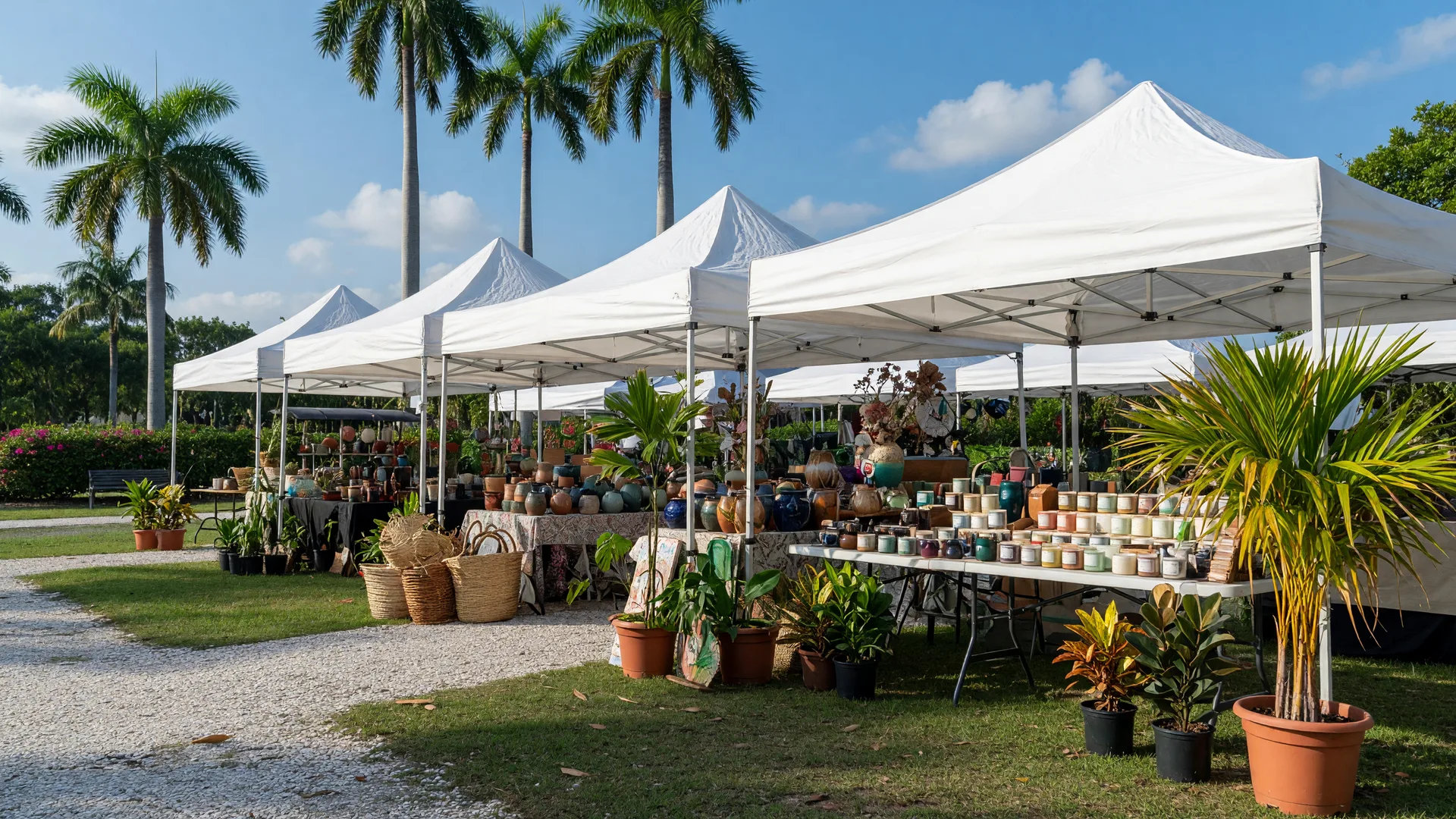 Header image for "The Pembroke Pines Artisan Market Sets Up at Dream Park for a Saturday"
