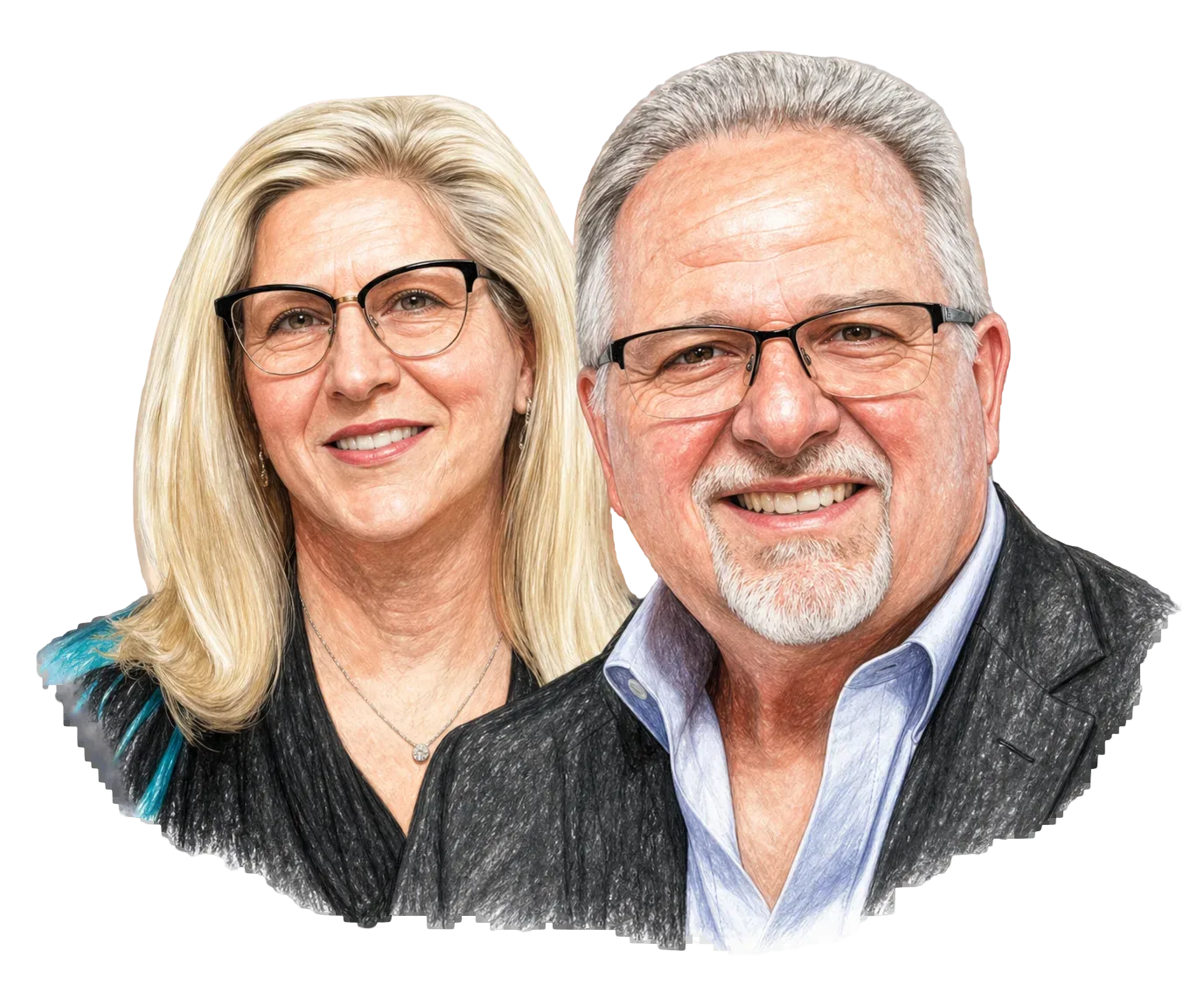 Denise and Paul Virgadamo, real estate advisors at Dalton Wade Real Estate Group
