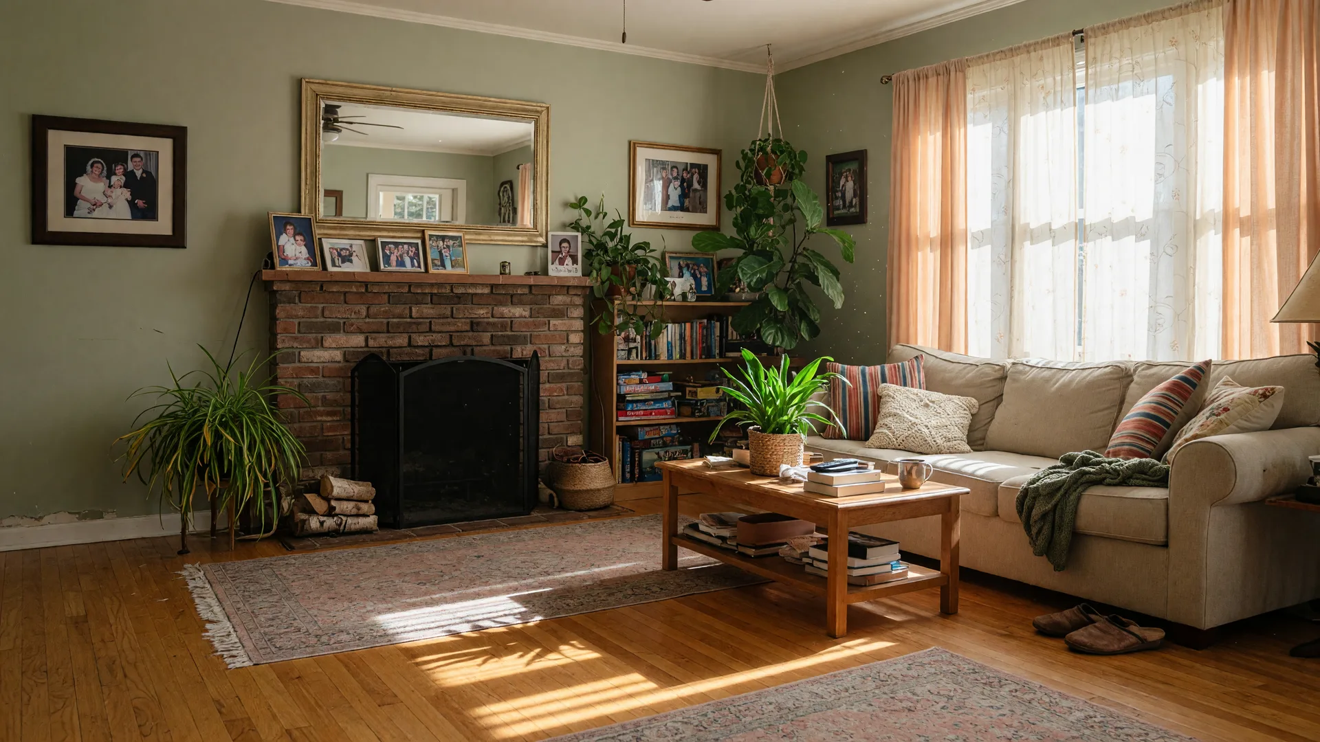 Cozy living room in a Cherry Hill home