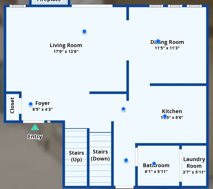 Main Level Floor Plan