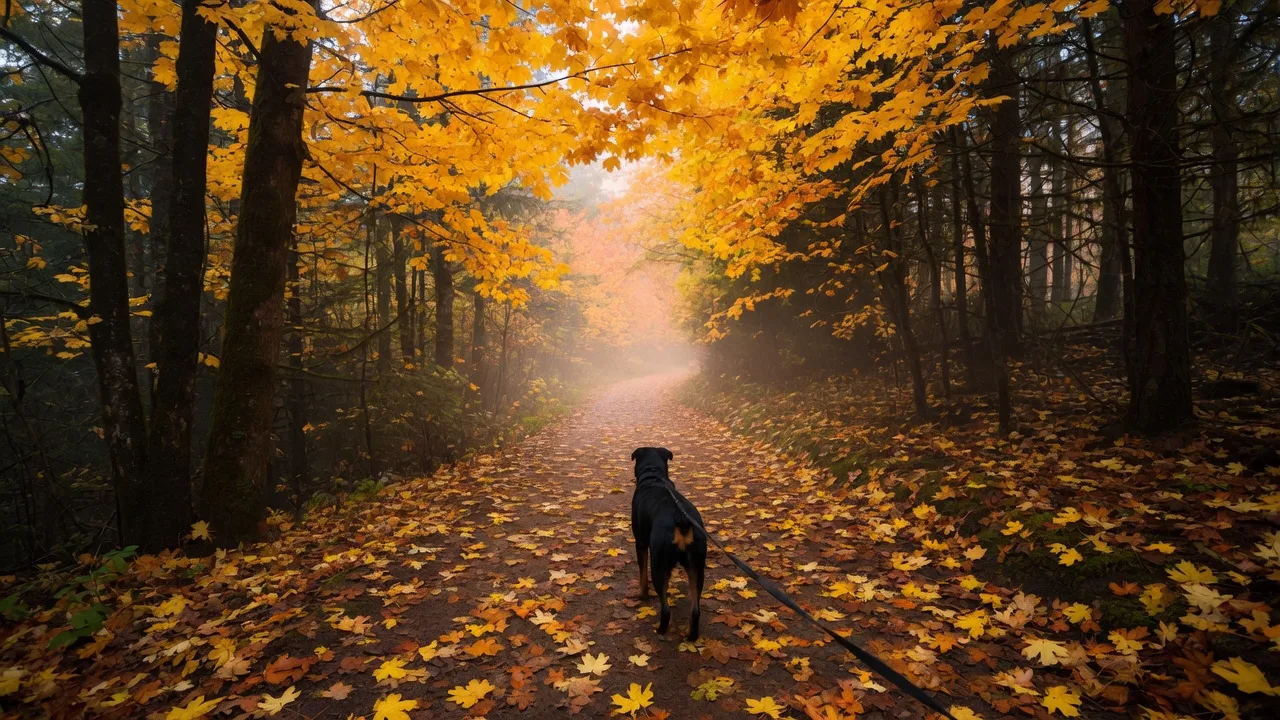 Where Are the Best Dog-Friendly Walks to See Fall Colours in Greater Victoria?