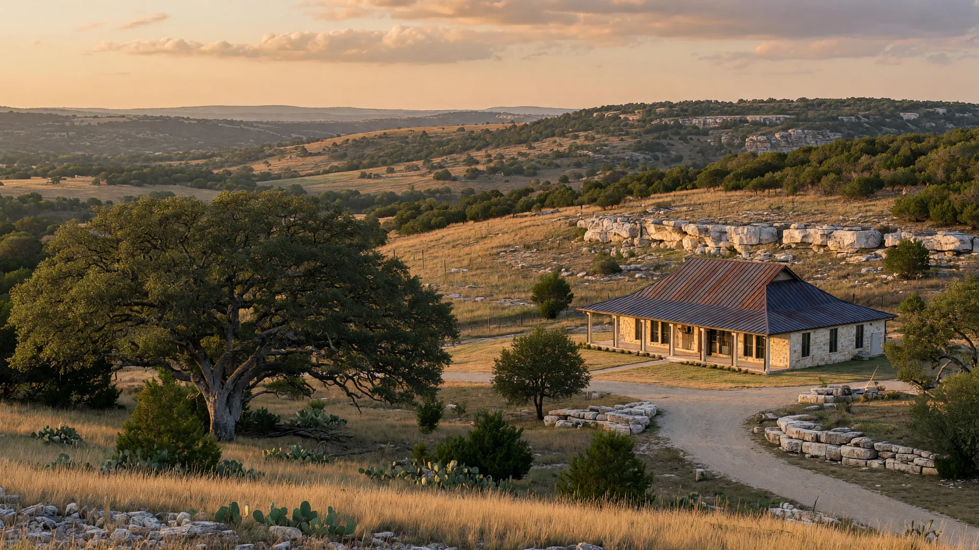 Saddleridge community in the Wimberley Texas Hill Country area