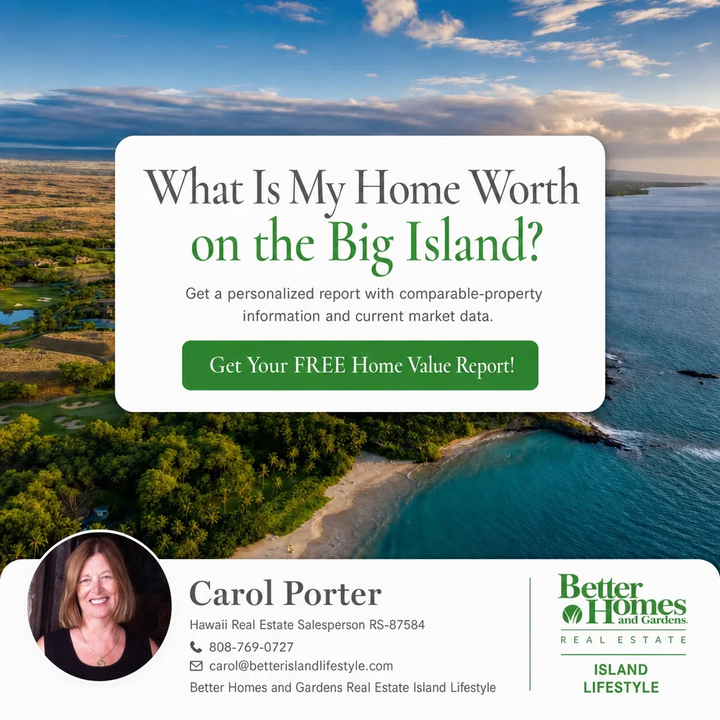 Free home value report promotional graphic