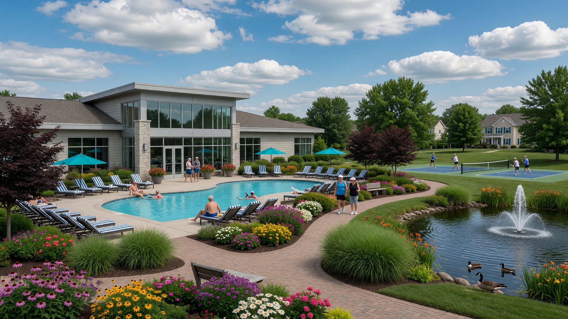 Illustration for article: Top 55+ Active Adult Communities in Hamilton & Boone County: Profiles, Amenities & Lifestyle Guide - Everything Hamilton County